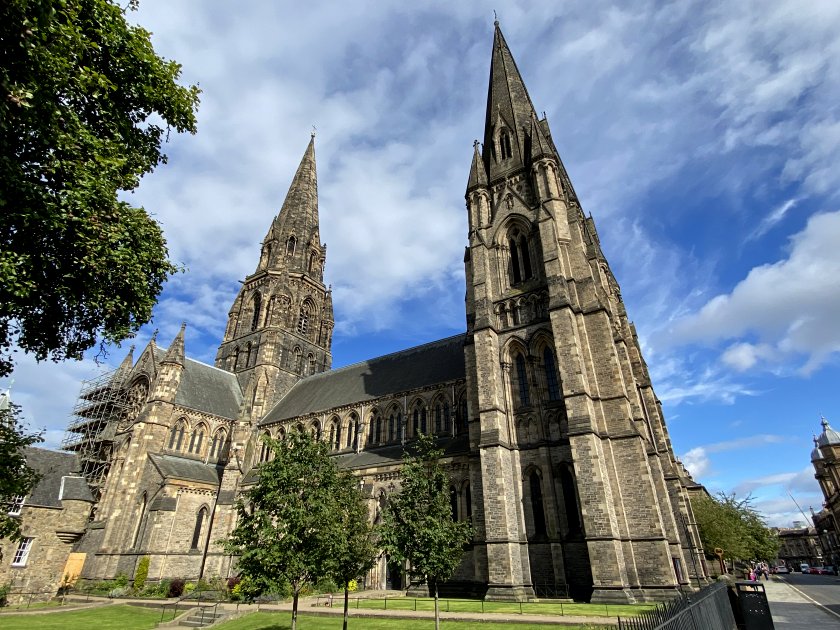 St Mary's Cathedral, from Palmerston Place