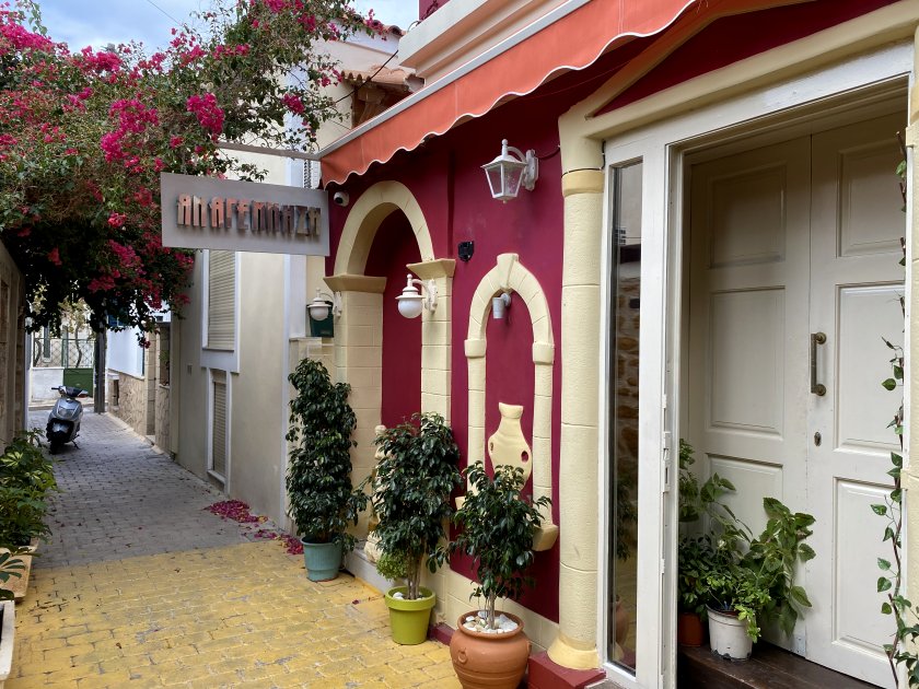 More colour in a quiet lane