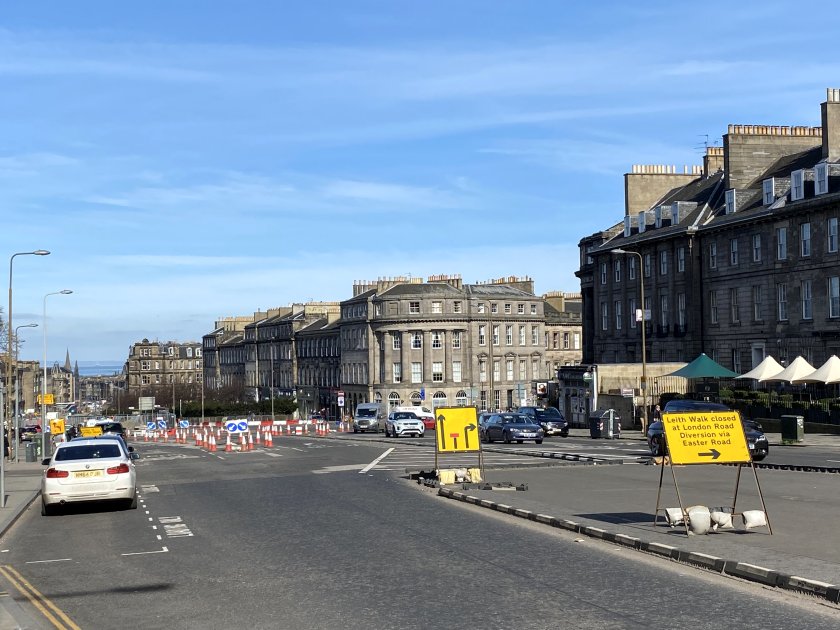 The section between Picardy Place and the London Road junction will be the last to be completed