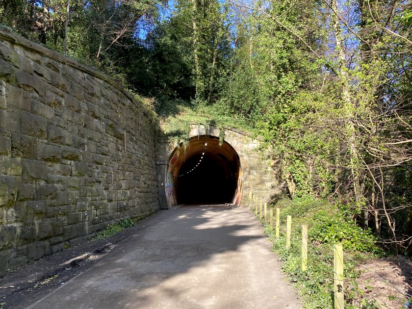 Western portal of Colinton Tunnel