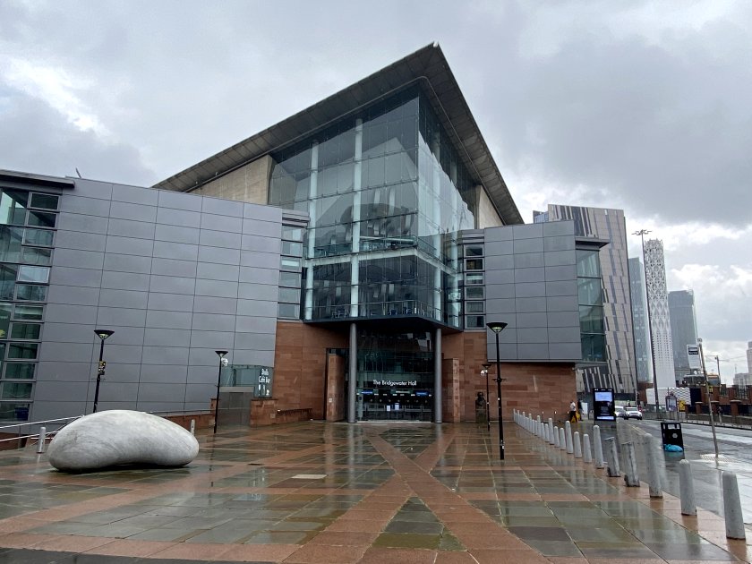 Bridgewater Hall (1996), home to the Hallé Orchestra