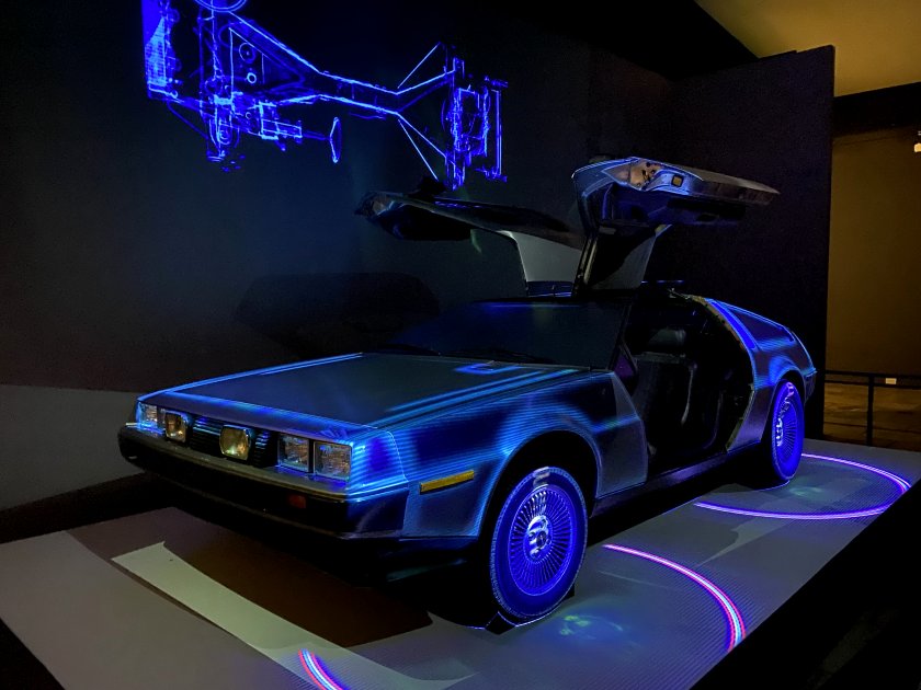 The DeLorean, made famous by 'Back to the Future' was another local product