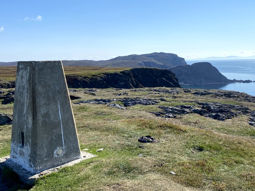 Mull of Oa trig point
