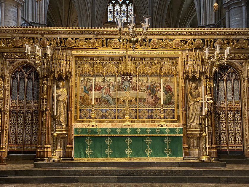 A closer look at the high altar