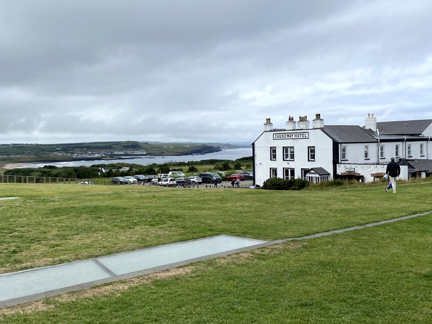 Causeway Hotel, seen from just outside the Visitor Centre