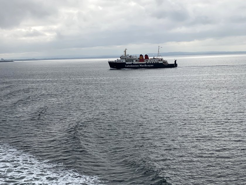 MV Isle of Arran was removed from service the following day, due to a Covid outbreak