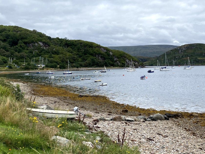 The Kyles of Bute at tranquil Tighnabruaich