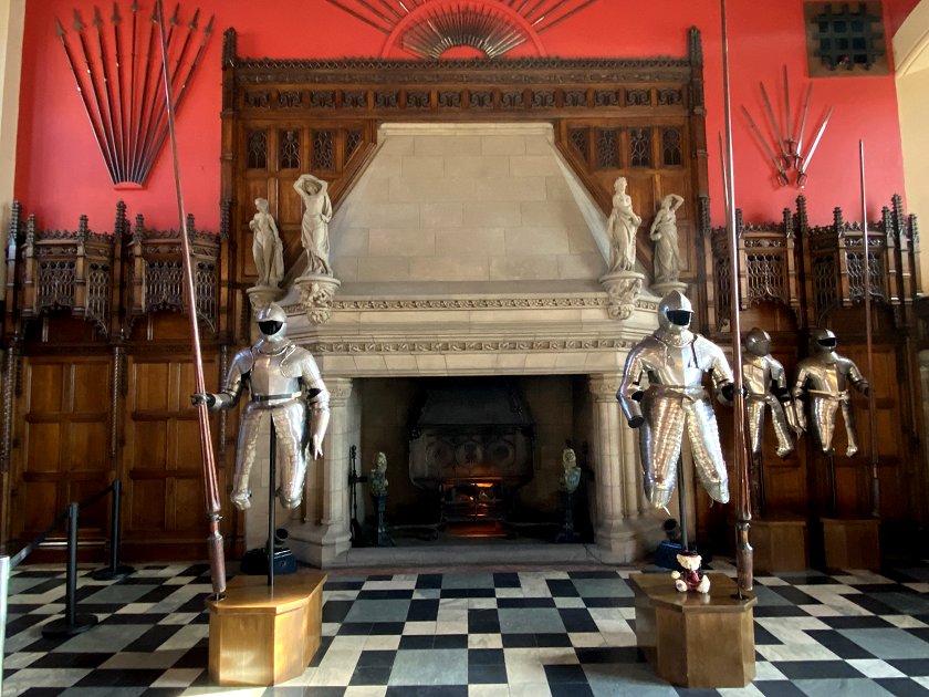 Great Hall fireplace