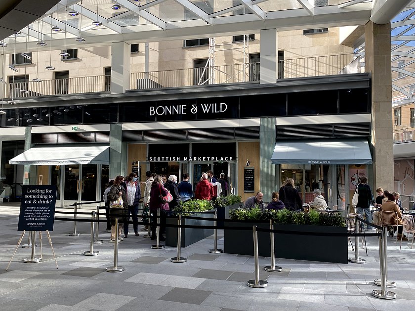 Bonnie & Wild's Scottish Marketplace describes itself as 'an outstanding social dining experience'