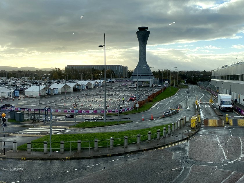 EDI control tower and pop-up Covid testing centre