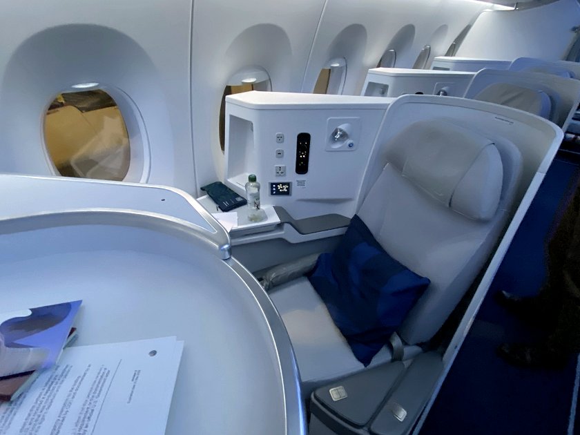 Seat 10L - only three rows in the Business Class mini-cabin