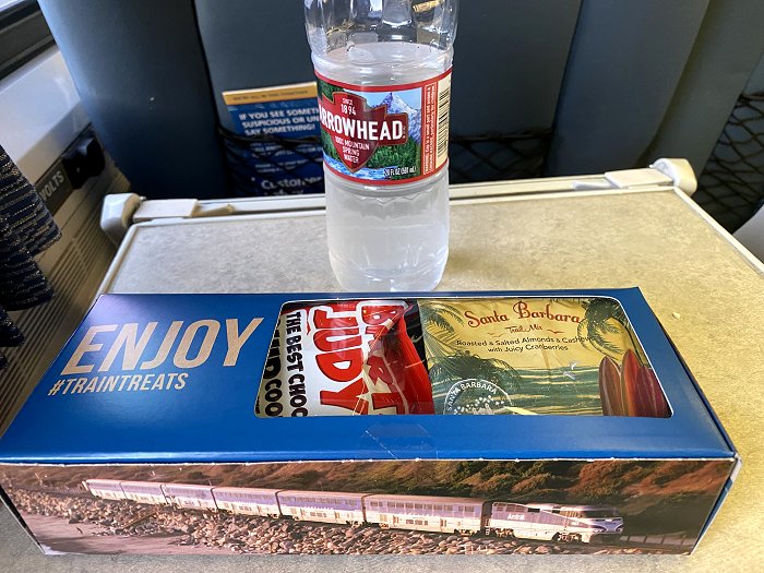 Amtrak 'snack pack'
