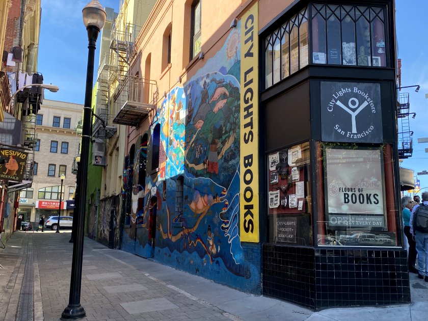 City Lights Bookstore is another San Francisco landmark