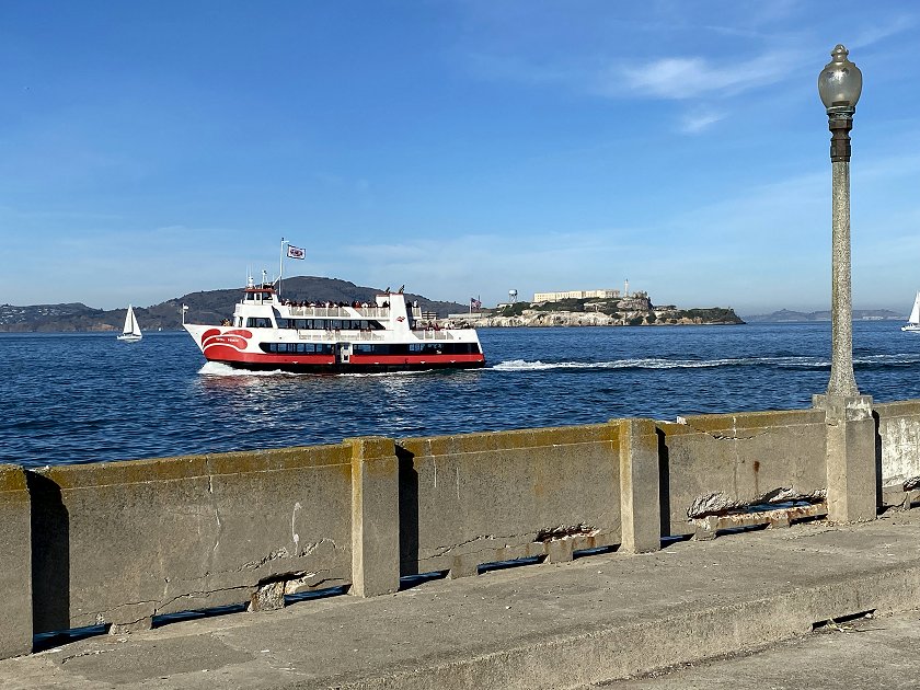 View to Alcatraz Island