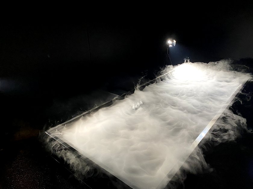 Interesting effects with dry ice (I assume)