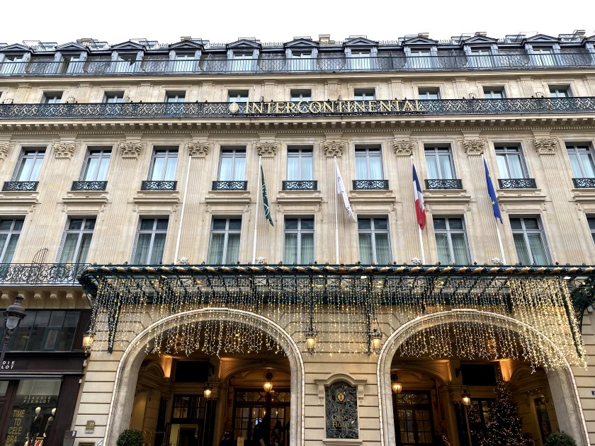 An old haunt: InterContinental Le Grand