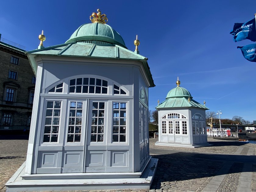 Royal pavilions at Nordre Toldbod