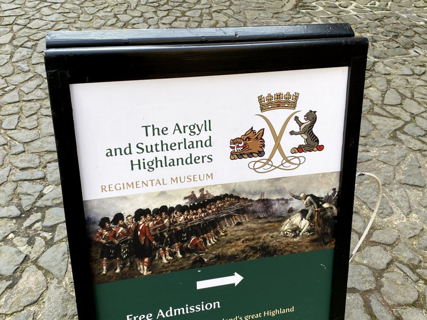 Argyll and Sutherland Highlanders regimental museum