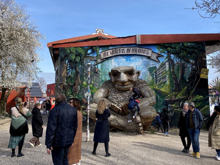 Freetown Christiania is a self-proclaimed autonomous community.