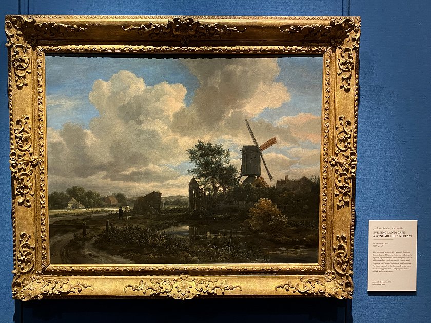 THE LOW COUNTRIES. Jacob van Ruisdael: A Windmill by a Stream
