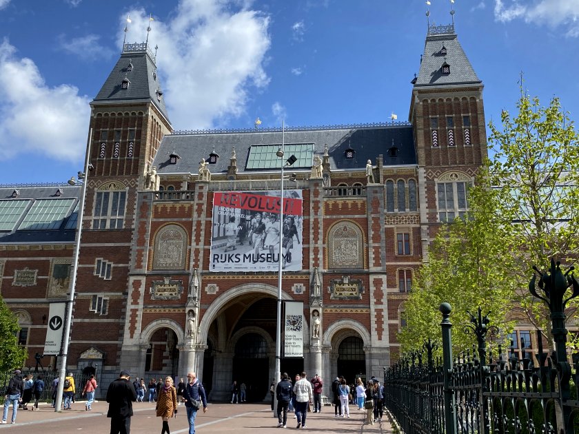 The world-famous Rijksmuseum
