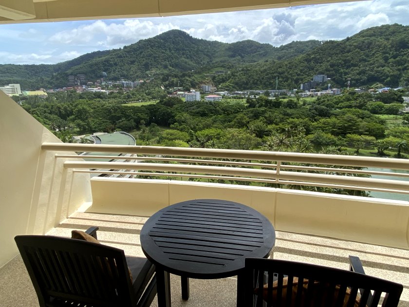 Three balcony views to begin with