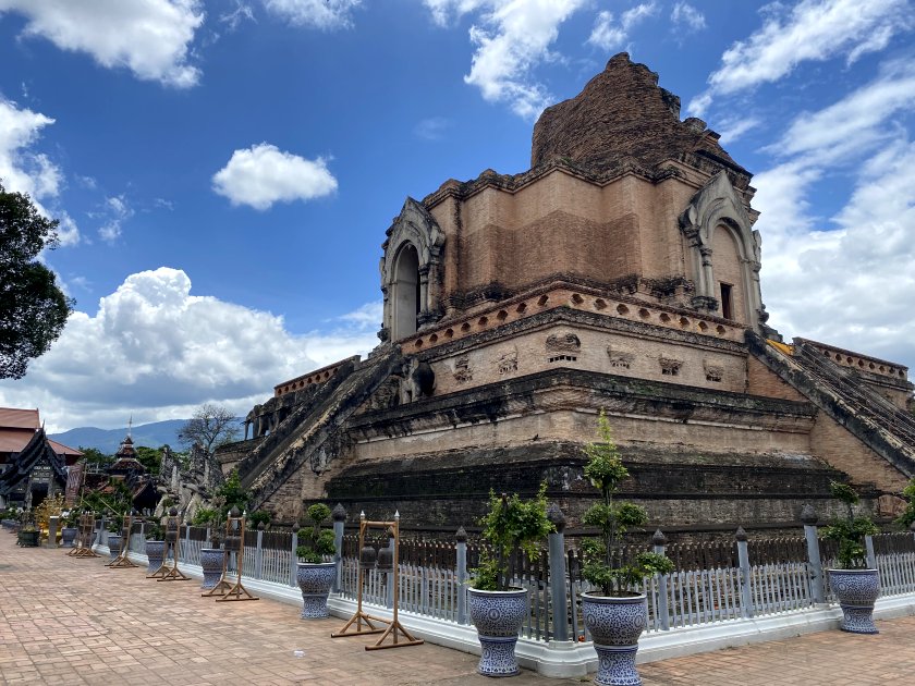 The eponymous chedi at Wat Chedi Luang