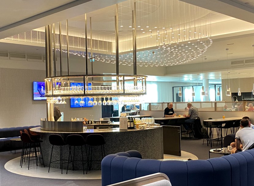 Finnair Business Lounge at Helsinki Airport