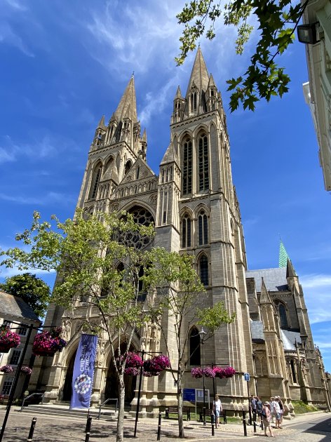 Truro Cathedral, from the southwest corner